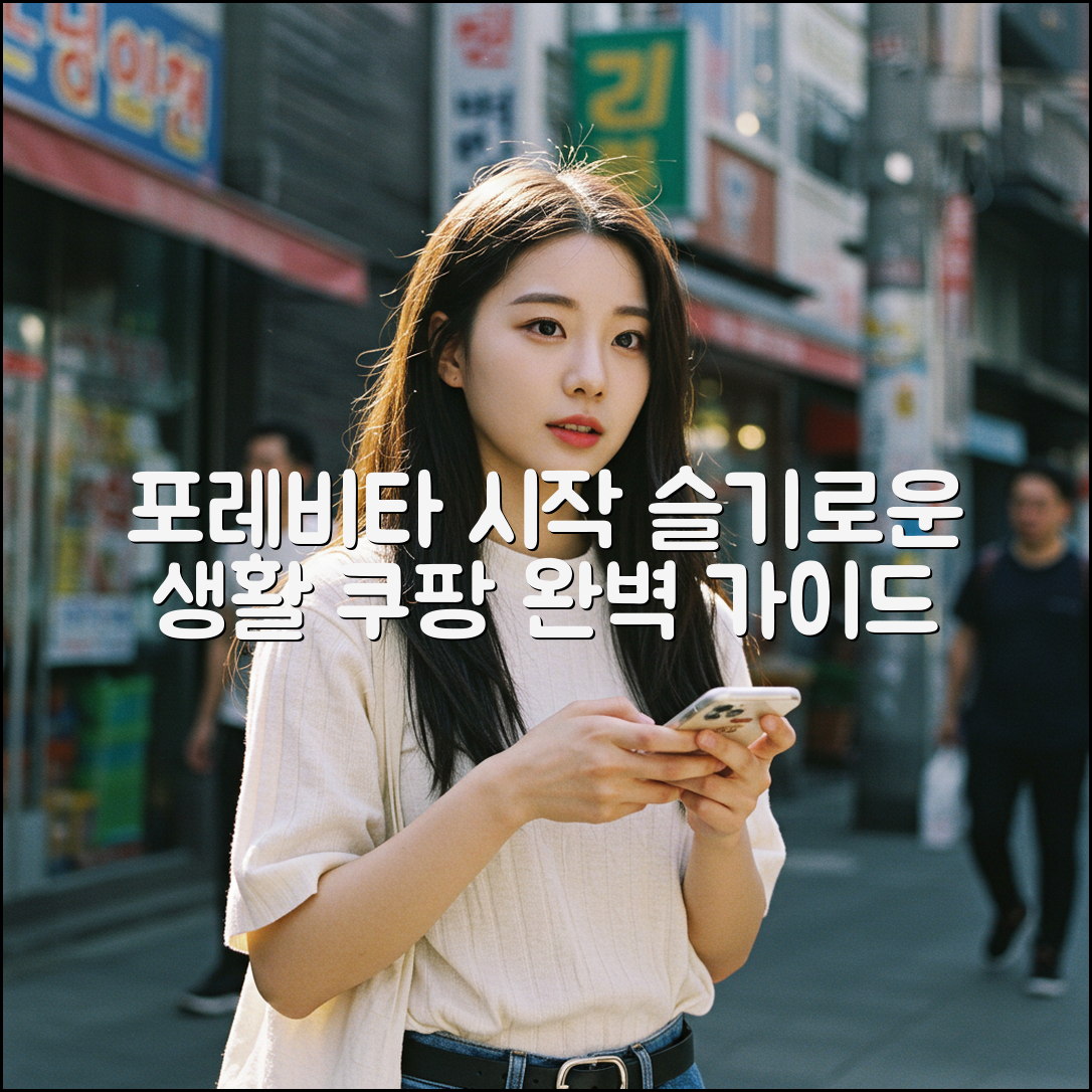 포레비타 완벽 가이드: 슬기로운 생활 시작