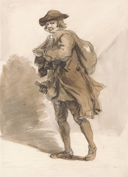 London Cries A Man with a Bottle ca 1759