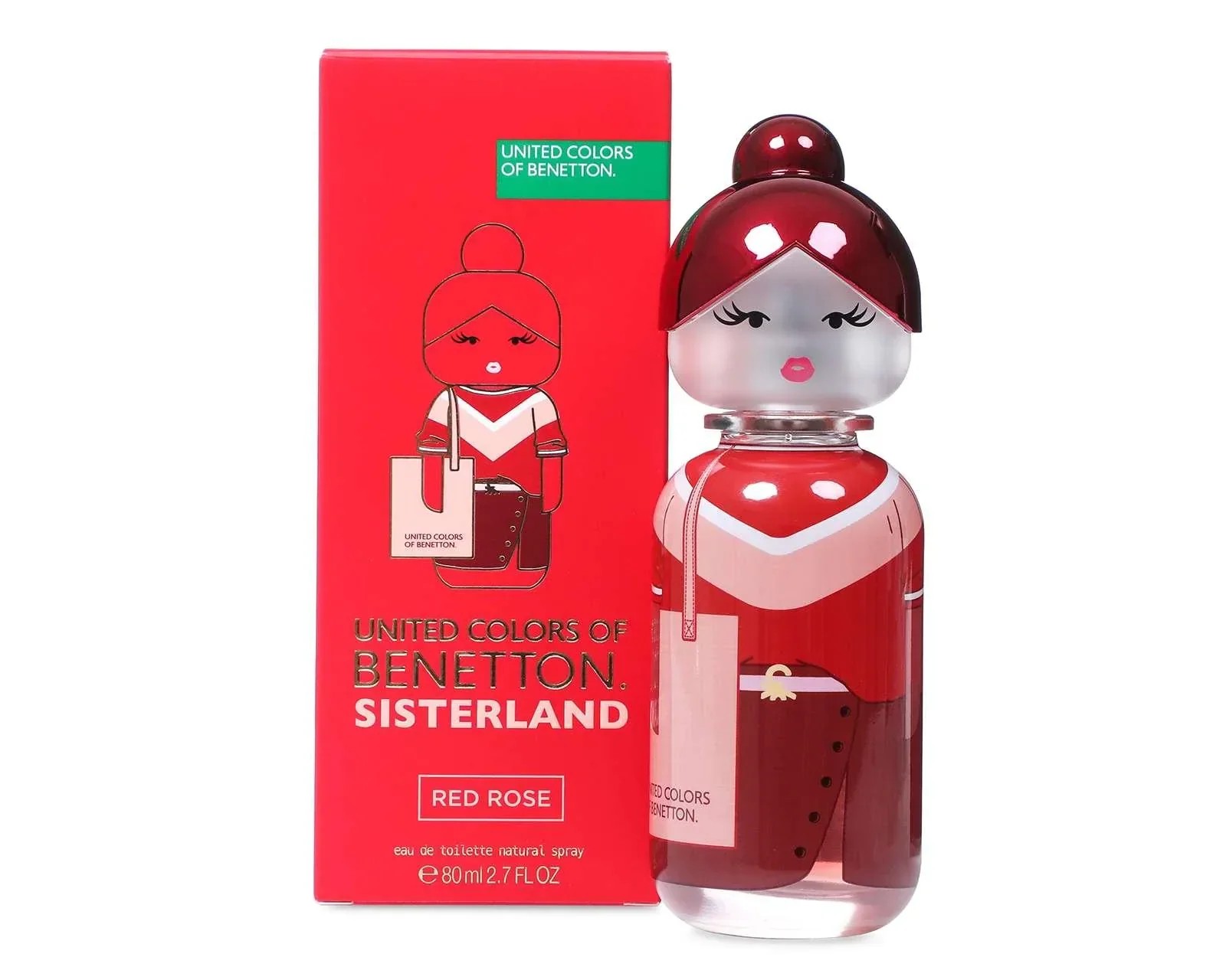 SISTERLAND RED ROSE DE BENETTON MUJER 80ML EDT
