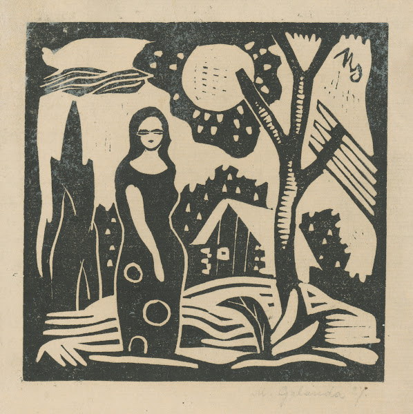 Žena v krajine 1927