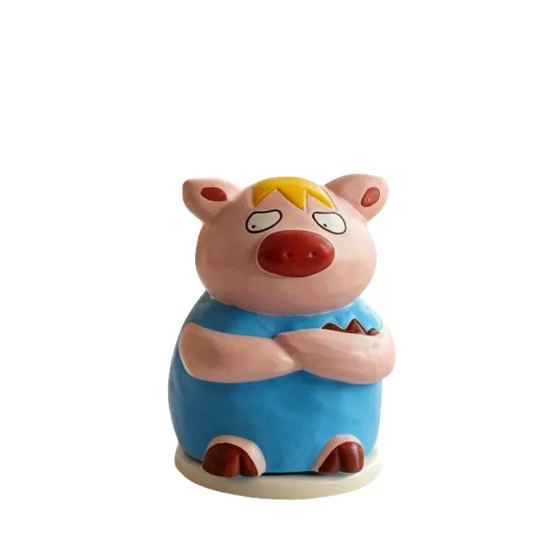 Pig Toothpick Box made of Plastic