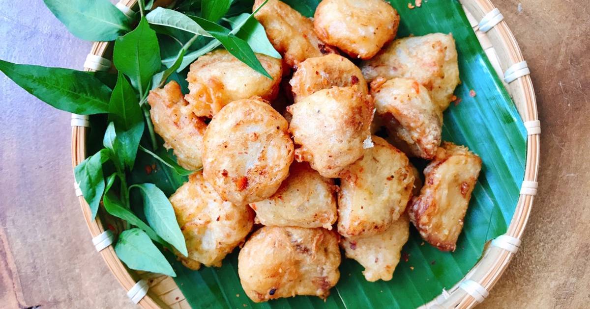 Nấm hầu thủ tẩm bột chiên giòn