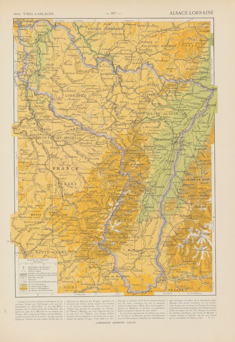 Alsace Lorraine 1913