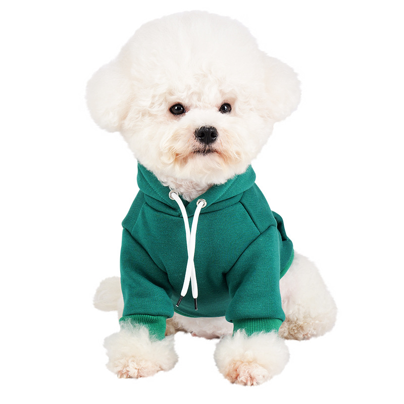 Baumwoll-Sweatshirt für Hunde, gefüttert, Herbst/Winter