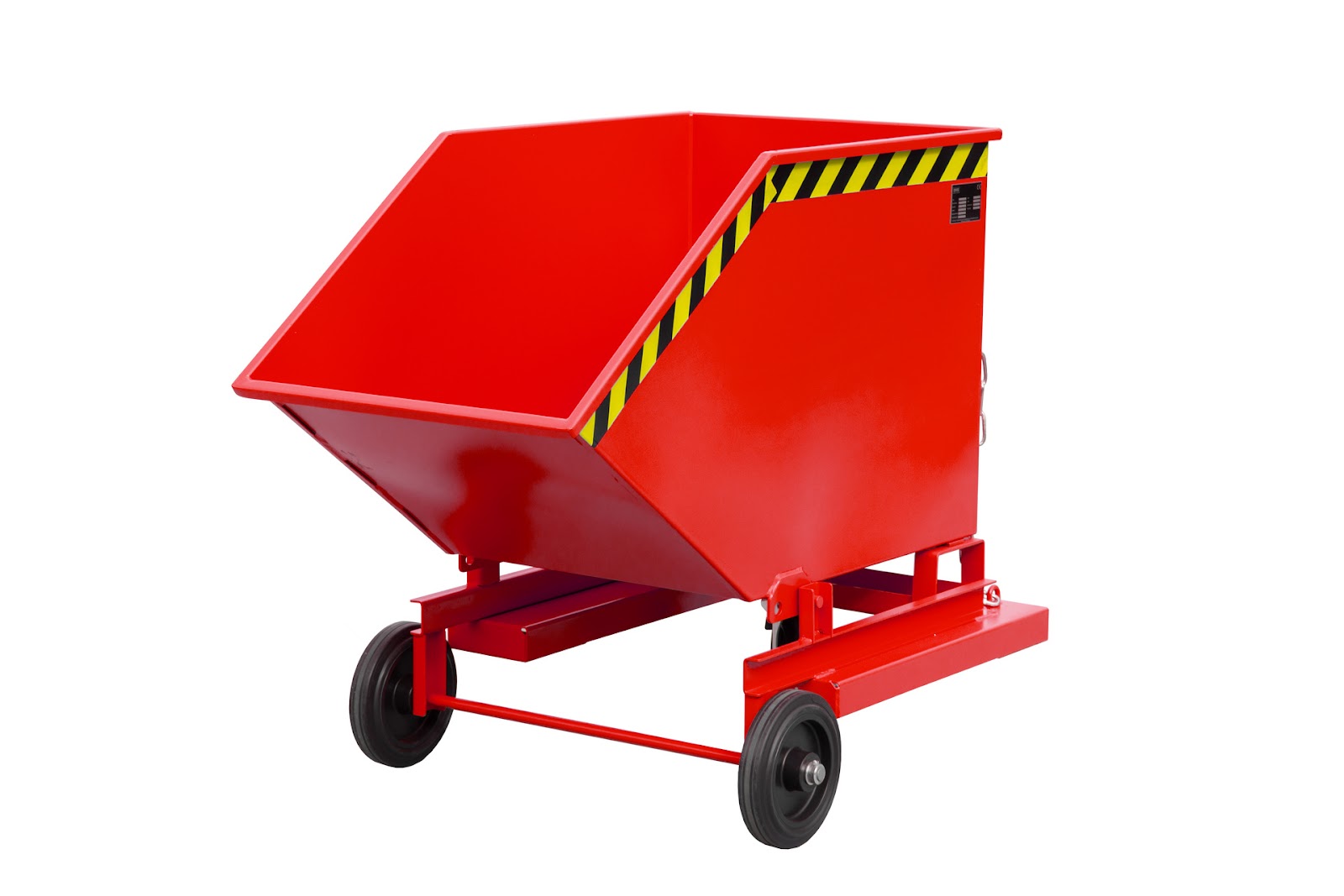 Spaander-containerwagen SKW-ET 400, gelakt, Vuurrood