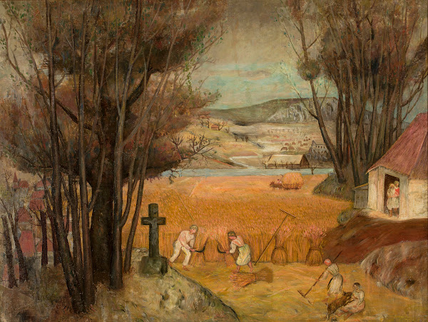 Harvest in a field 1918