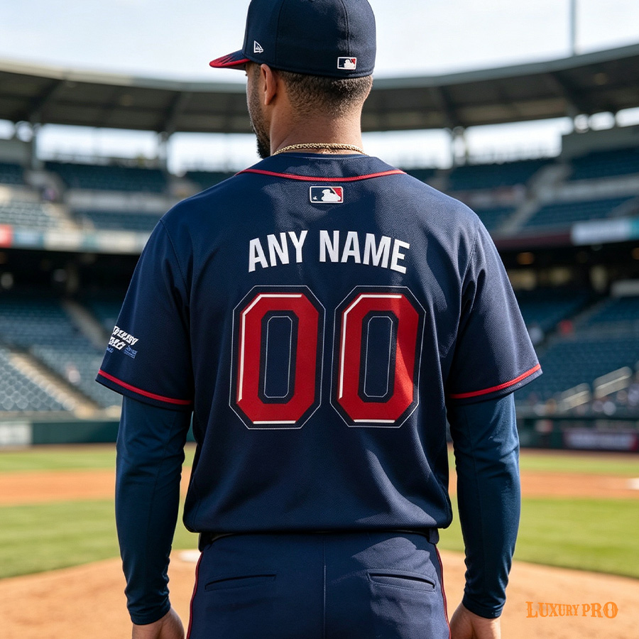 Realistic Pressed Baseball Jersey