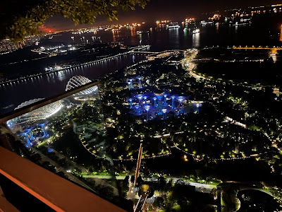 Singapore Roads at night