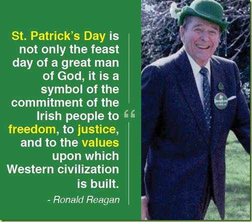 reagan st patrick's