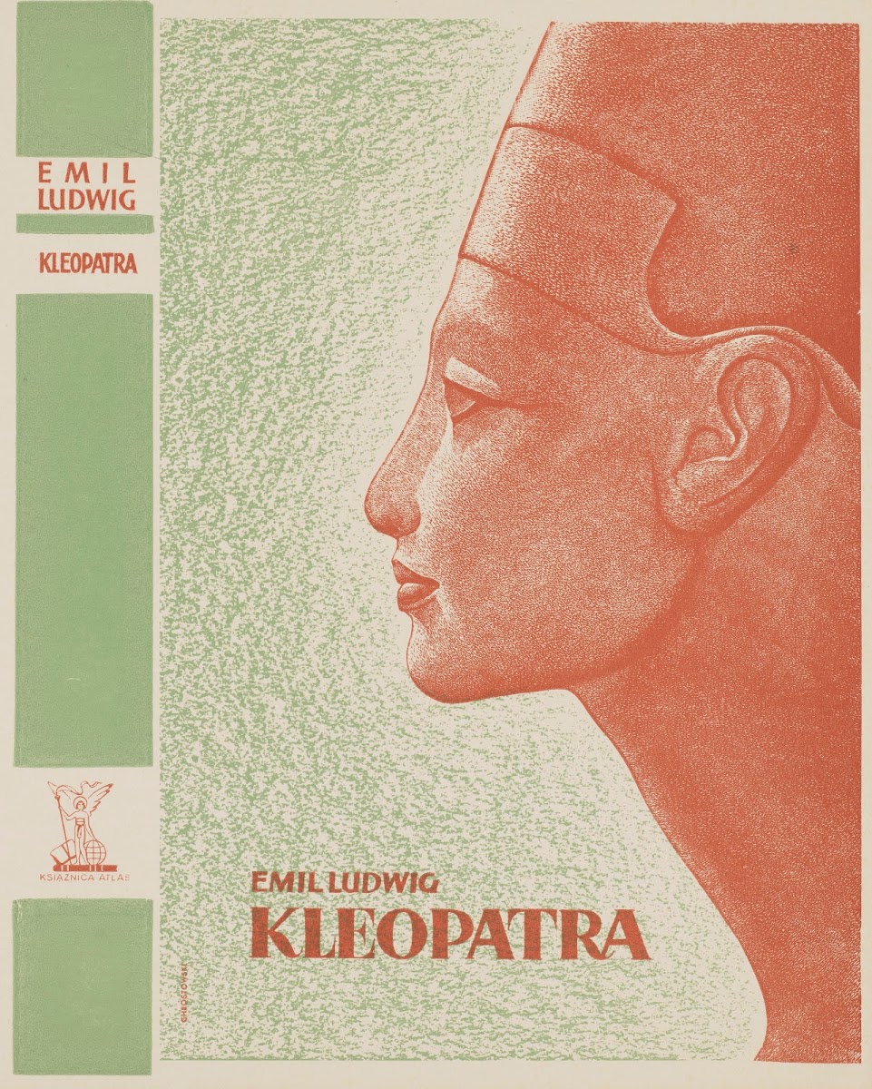 Okładka książki Kleopatra Życiorys Królowej Emila Ludwiga 1939