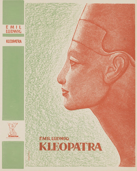 Okładka książki Kleopatra Życiorys Królowej Emila Ludwiga 1939