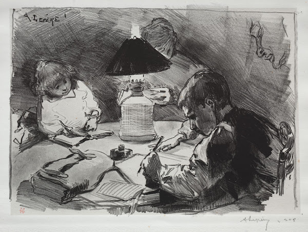 Around the Lamp 1891