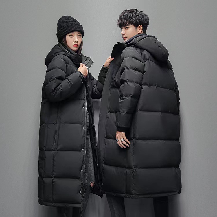 Insulated Unisex Down Jacket with Hood