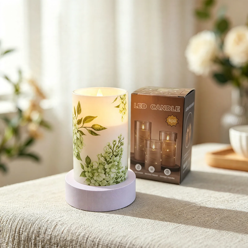 Rechargeable LED Candles in a Set of 3