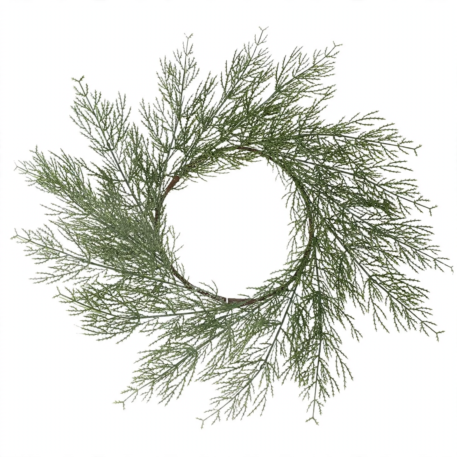 Artificial Cypress Wreath for Table Decoration