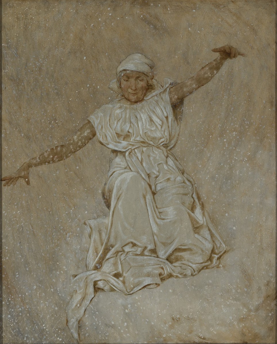 Februar Frau Holle 1906