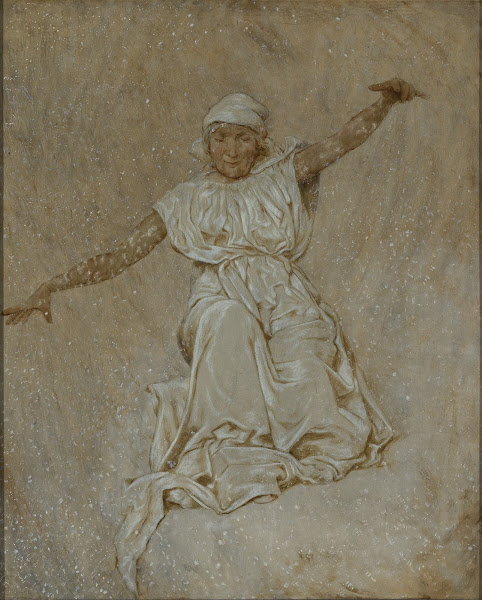 Februar Frau Holle 1906