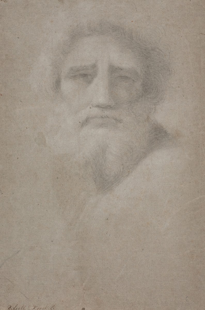 Skægget mandshoved 1686  1738