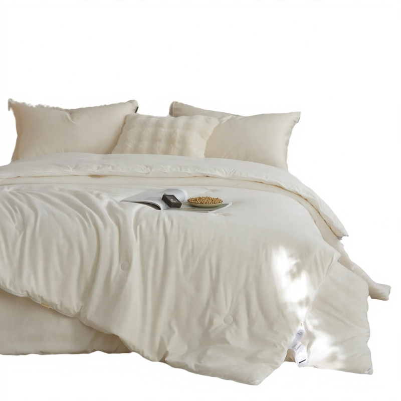 Soy fiber duvet, mother-child system