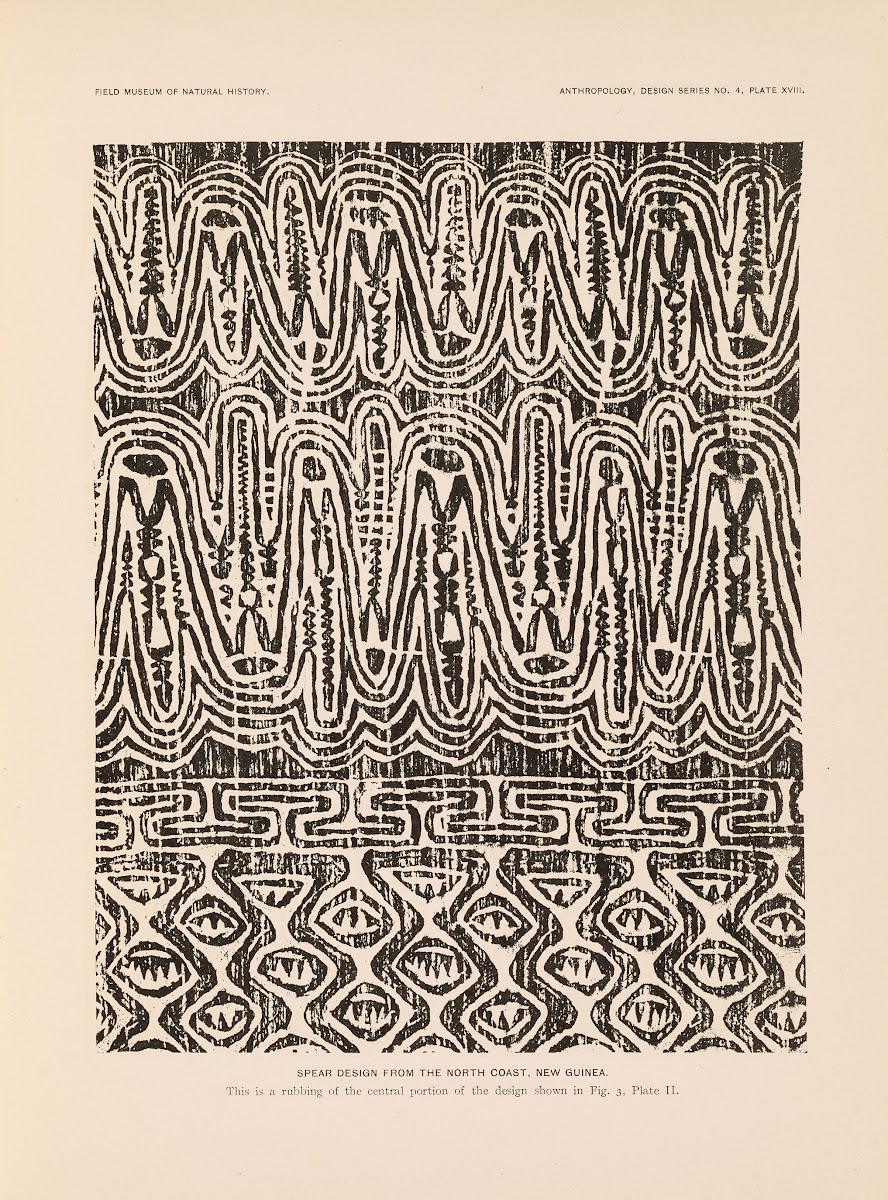 Decorative art of New Guinea Pl16 1925