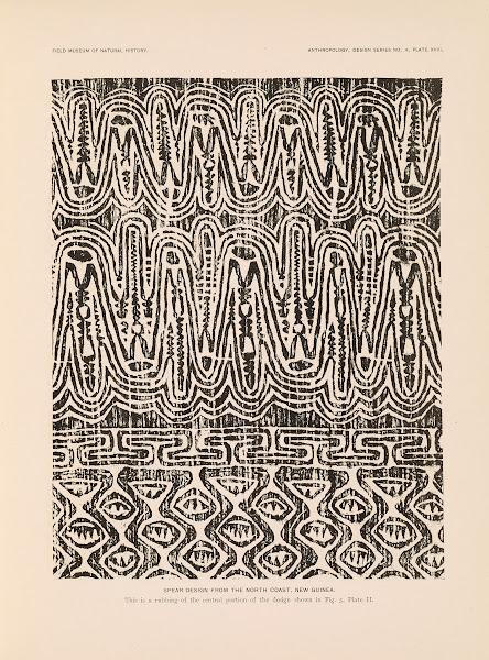Decorative art of New Guinea Pl16 1925