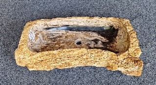 SINK IREGULLAR — SKU WST.A.1.25 | Petrified Wood by PJ Antique Bali