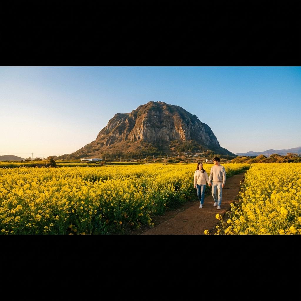 2026년 제주 유채꽃, 언제 가야 가장 예쁠까? 주요 명소별 개화 및 방문 팁