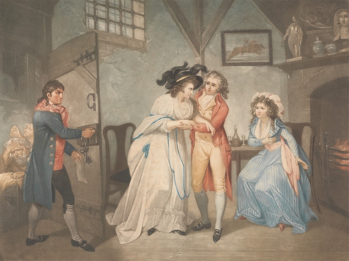 Amelia Surprising Her Husband and Miss Matthews 1790
