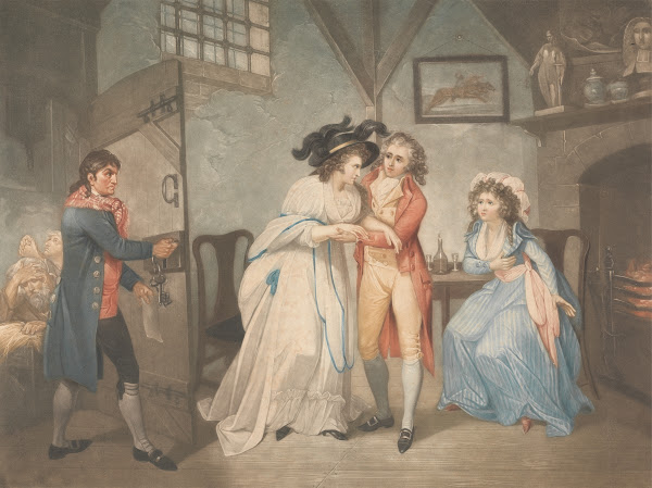 Amelia Surprising Her Husband and Miss Matthews 1790