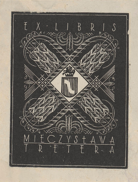 Ex libris Mieczysława Tretera 1931