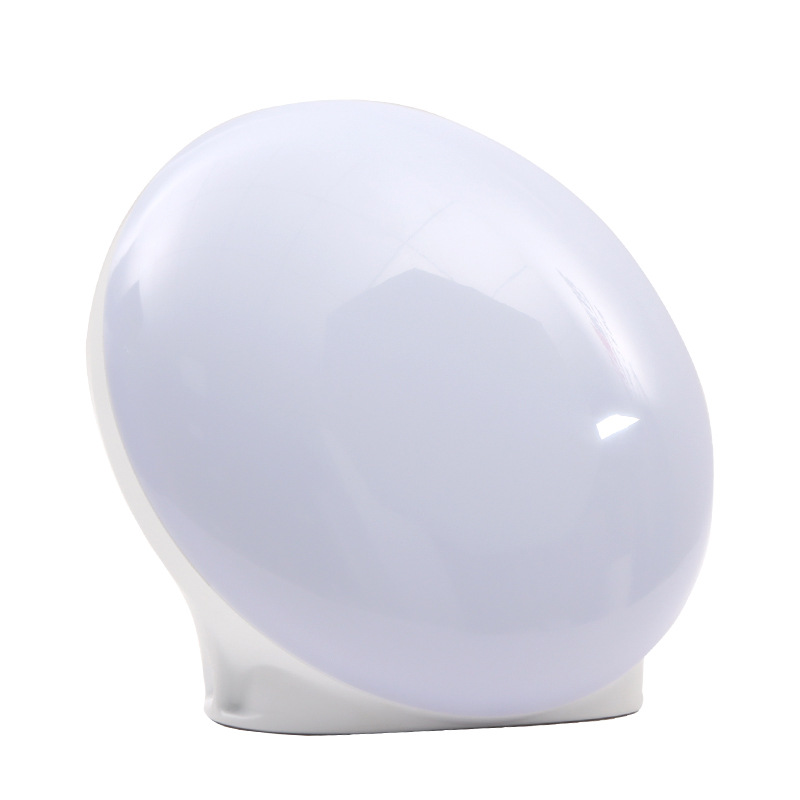 SAD light therapy lamp, round, with music function