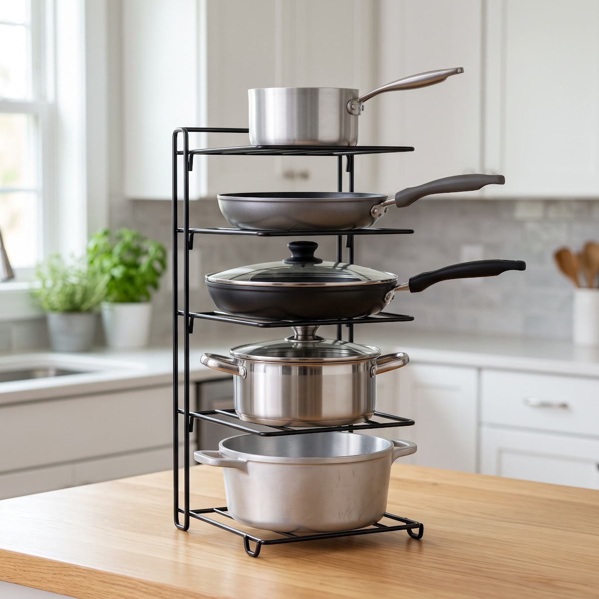Best Pan Racks for Kitchen Cabinets (2026) - BEST BUDGET — PRODUCT SHOT