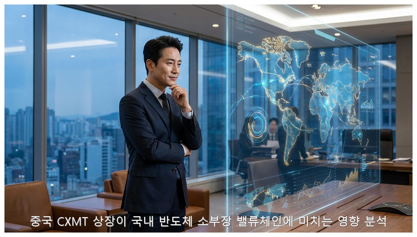 중국 CXMT 상장이 국내 반도체 소부장 밸류체인에 미치는 영향 분석 핵심 안내 및 분석 인포그래픽 (3)