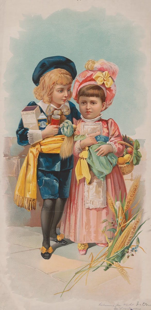 Returning from market 1892