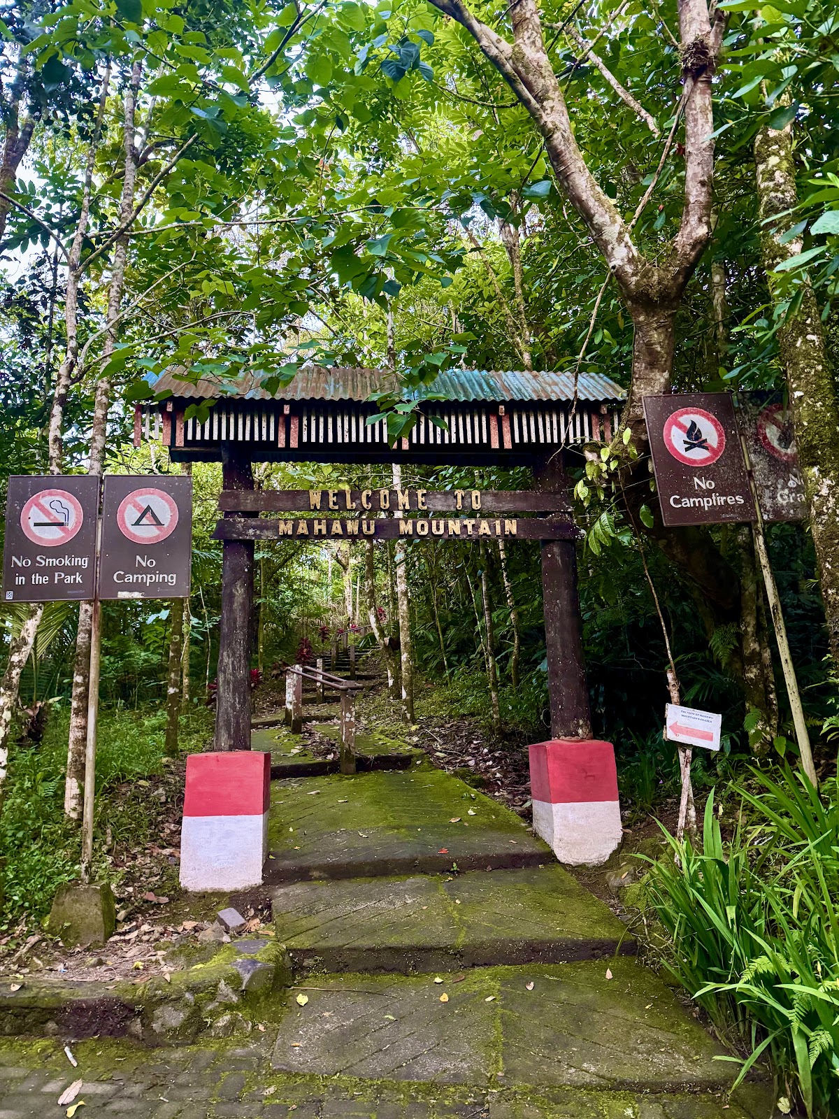 Mount Mahawu, North Sulawesi, Indonesia