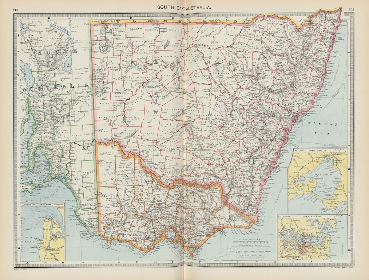 South East Australia 1908
