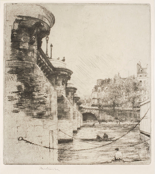 Pont Marie in Paris state II 1904