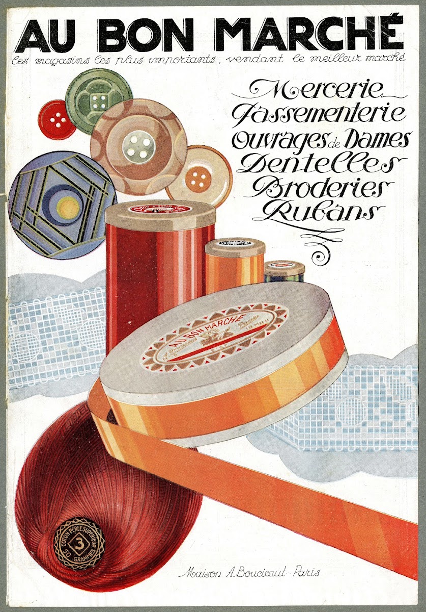 Mercerie passementerie ouvrages de dames 1910 1950
