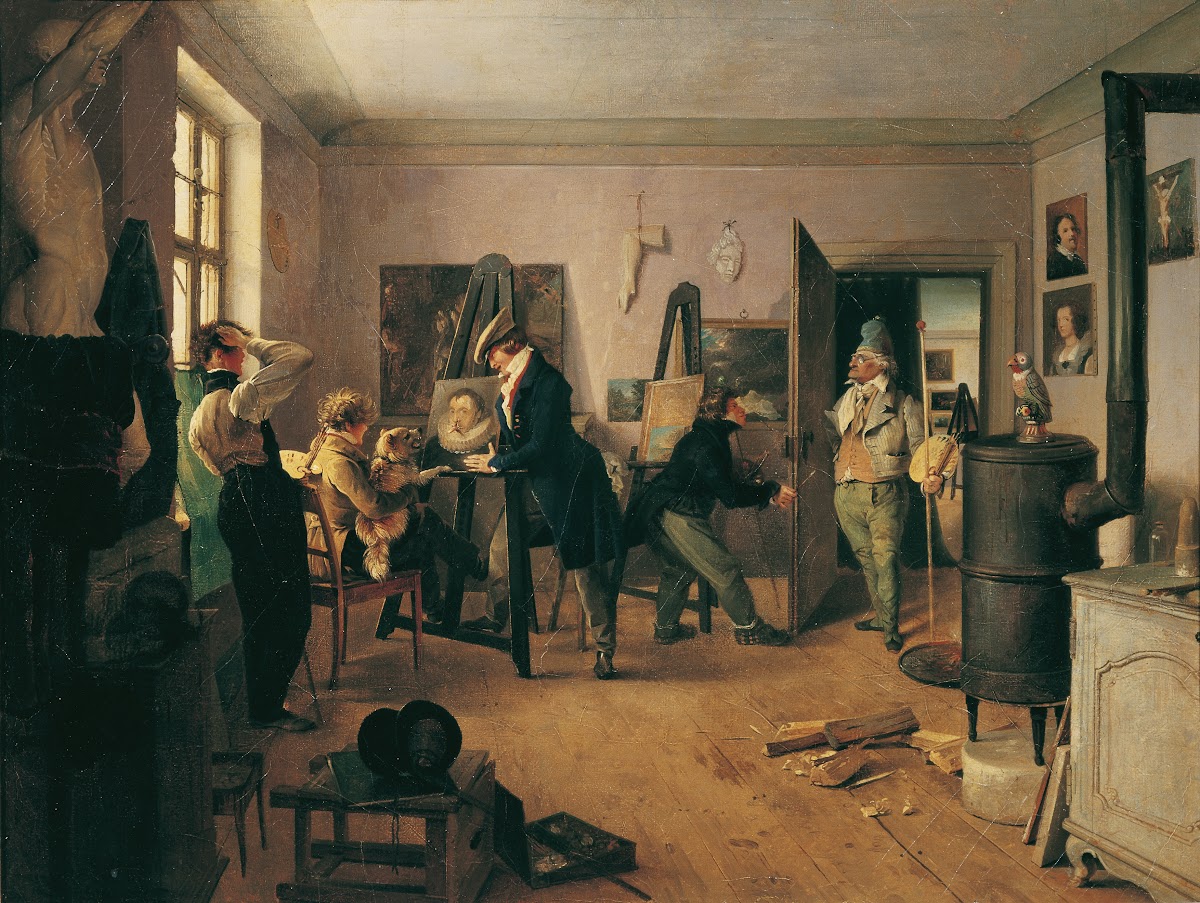 Das Scholarenzimmer 1828