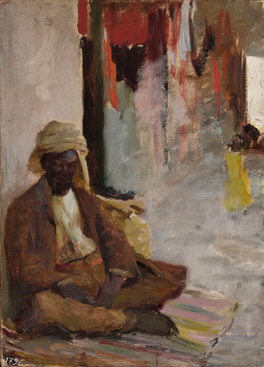Young Tartar in Bakhchisaray From the journey to Crimea between 1887 and 1899