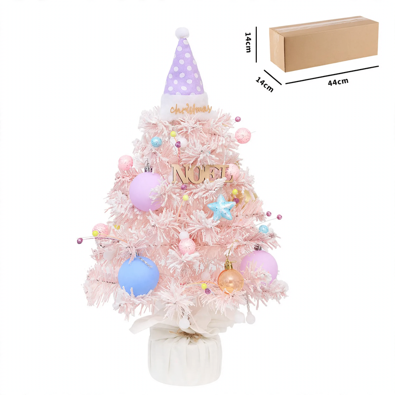 Mini Christmas Tree Set with Music Box, 50 cm