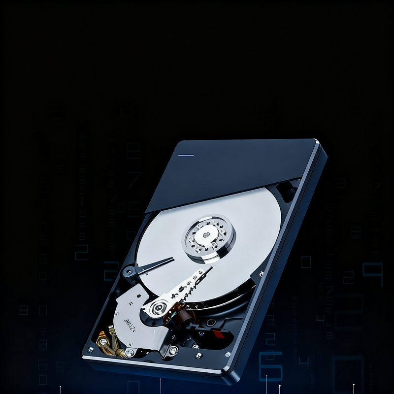 Mobile Festplatte, bis 1TB, Kunststoffgehäuse