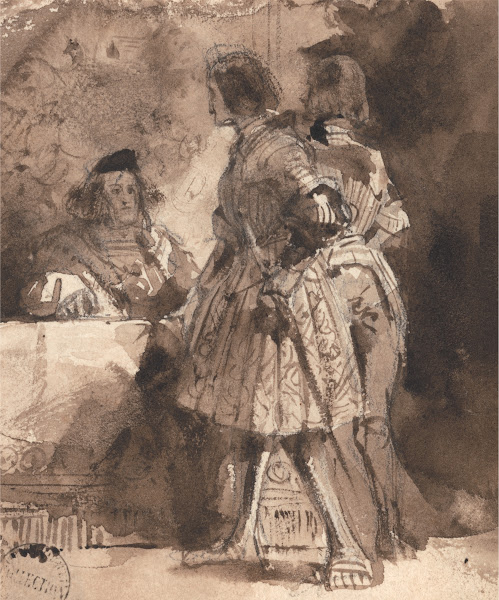 Goetz Von Berlichingen Before The Imperial Magistrate ca 1826