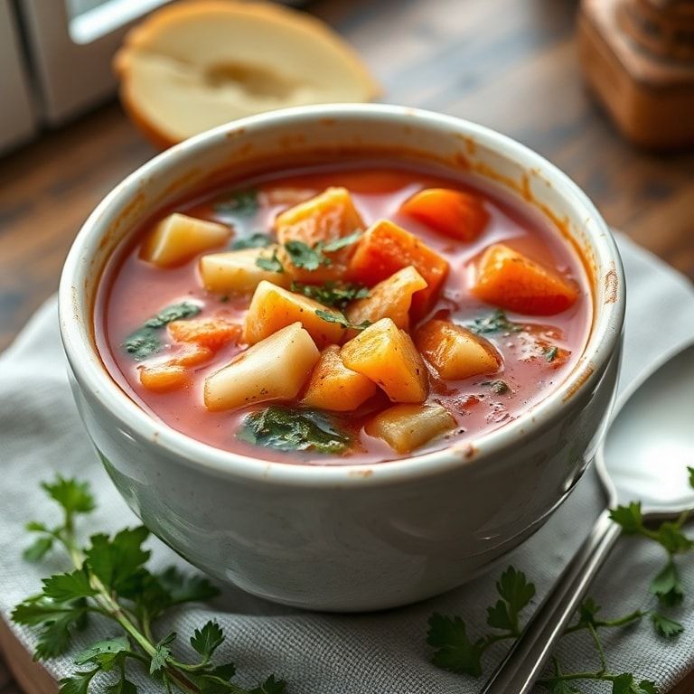 Quick & Easy Delicious Spring Minestrone Soup to Brighten Your Day finished