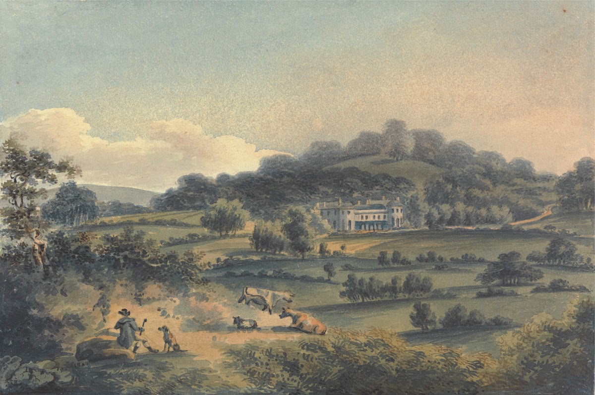 The Villa of  Groote Esq near Bromley Kent ca 1812