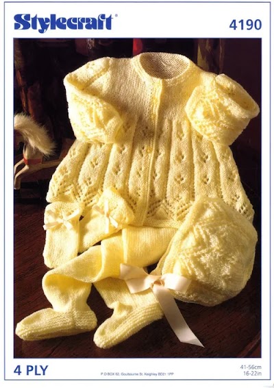 Stylecraft DK - 4190 - Pram Set