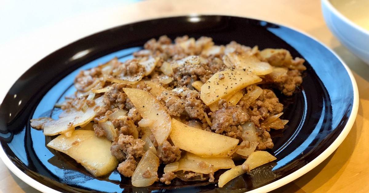 Khoai tây xào thịt heo ngẫu hứng