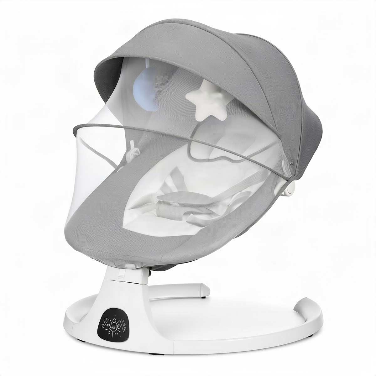 Babywippe mit Musik und Spielzeug, ab Geburt