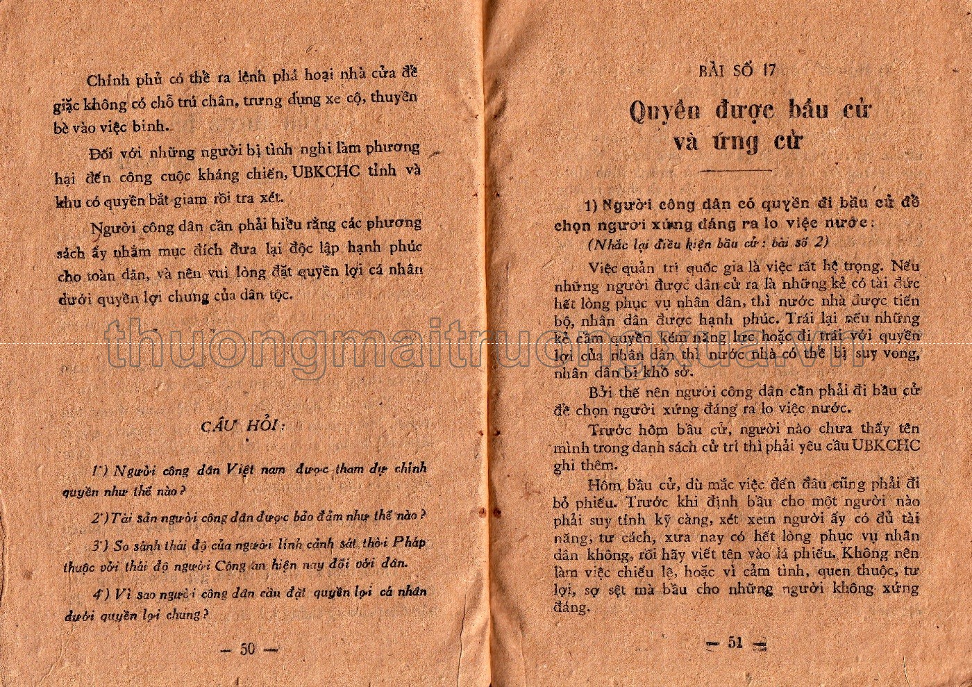 Giáo dục công dân lớp 4 phổ thông (1953) - Trang 11