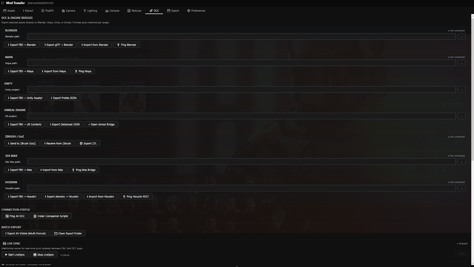 Mod Transfer Interface 103